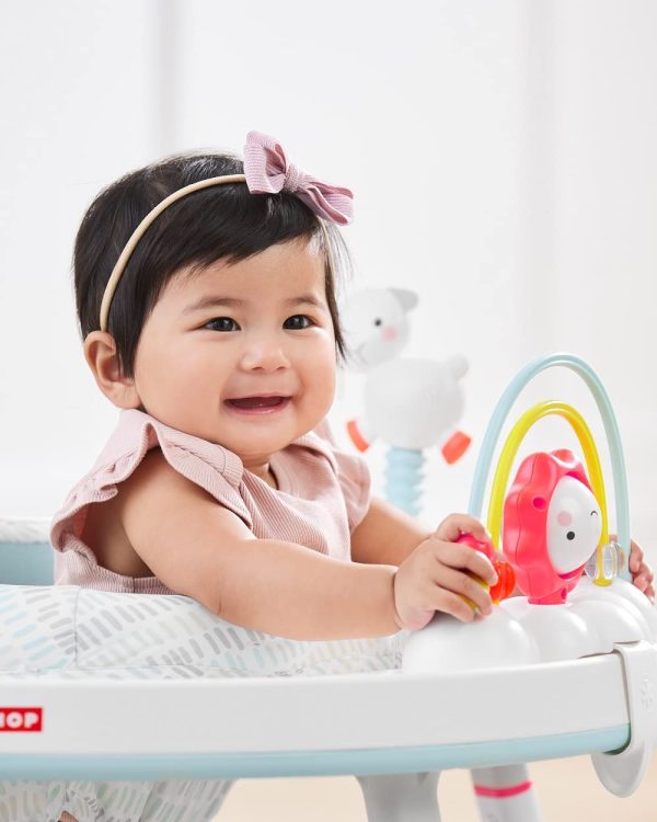 Skip Hop Baby Activity Center: Interactive Play Center with 3-Stage Grow-with-Me Functionality, 4mo+, Silver Lining Cloud - Image 7