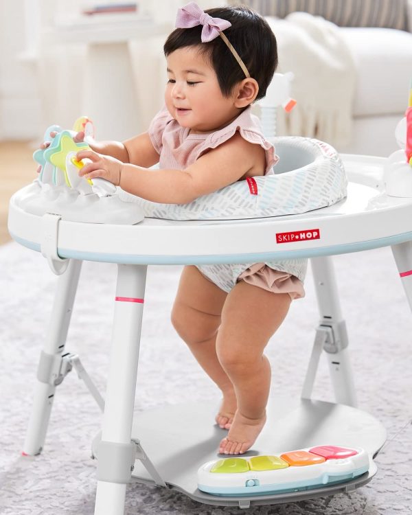Skip Hop Baby Activity Center: Interactive Play Center with 3-Stage Grow-with-Me Functionality, 4mo+, Silver Lining Cloud - Image 9