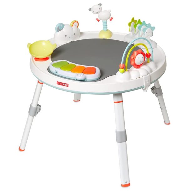 Skip Hop Baby Activity Center: Interactive Play Center with 3-Stage Grow-with-Me Functionality, 4mo+, Silver Lining Cloud - Image 10