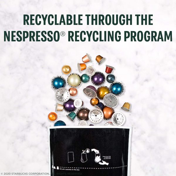 Starbucks by Nespresso Dark Roast Single-Origin Sumatra Coffee (32-count single serve capsules, compatible with Nespresso Vertuo Line System) - Image 7