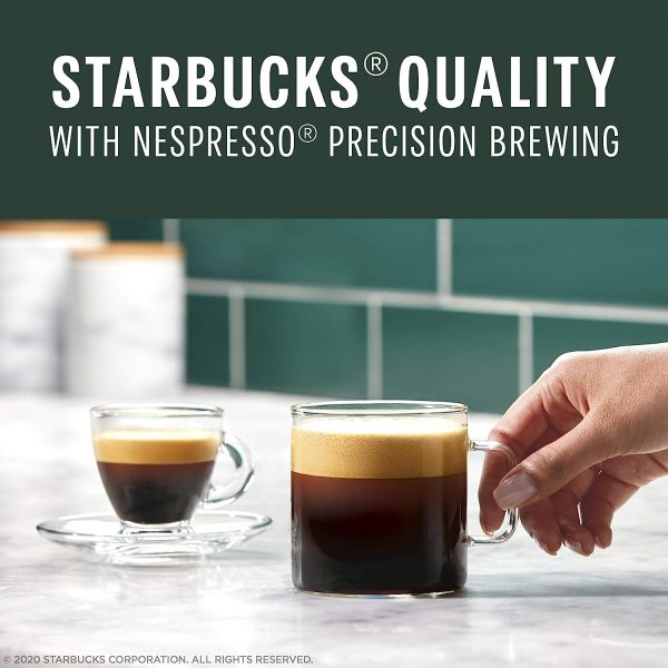 Starbucks by Nespresso Dark Roast Single-Origin Sumatra Coffee (32-count single serve capsules, compatible with Nespresso Vertuo Line System) - Image 6
