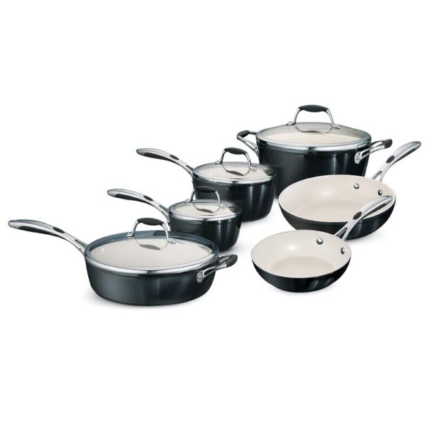Tramontina Gourmet Ceramica Deluxe 10 Piece Non Stick Cookware Set - Image 3