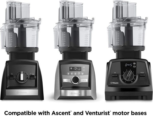 067591 12 Cup Clear/Black Food Processor Attachment - Image 5