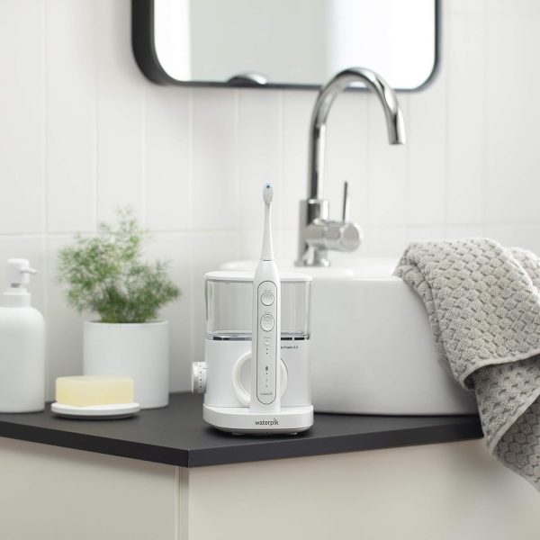 Sonic-Fusion 2.0 Professional Flossing Toothbrush, Electric Toothbrush and Water Flosser Combo In One, White - Image 10