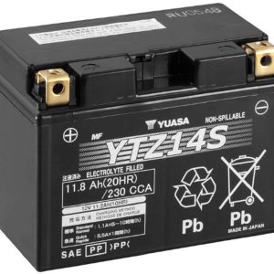 Yuasa YUAM72Z14 Factory Activated Maintenance Free Battery   YTZ14S