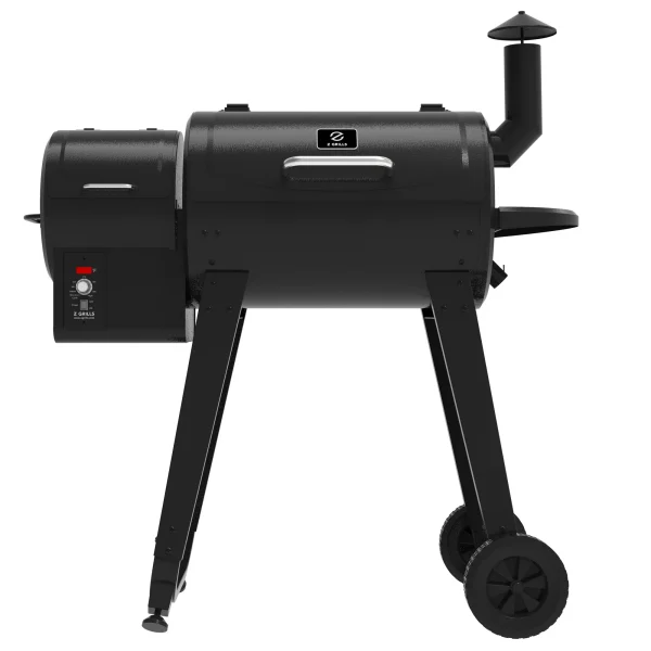 ZPG-450A3 Wood Pellet Grill   Smoker 8-in-1 BBQ 2022 model, Black - Image 11