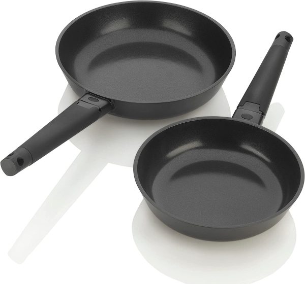 ZCWNR23 2-Piece  10.62-in Ceramic Skillet Set