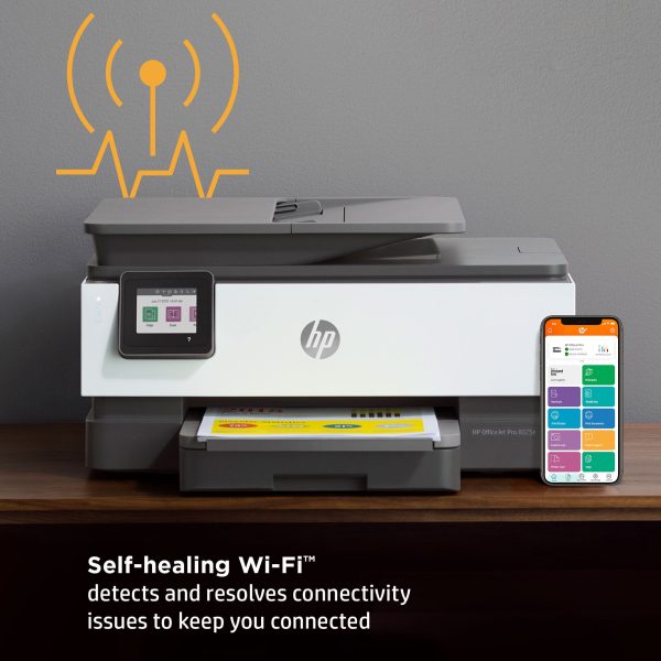 Office 8025e All-in-One Wireless Color Inkjet Printer   6 months free Instant Ink with + - Image 9