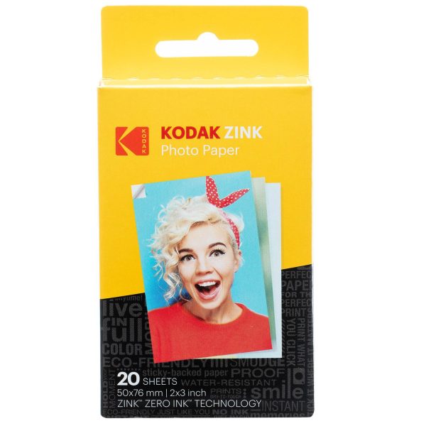 Kodak Step Mobile Instant Photo Printer Starter Bundle(Pink) for Ios   Android - Image 4