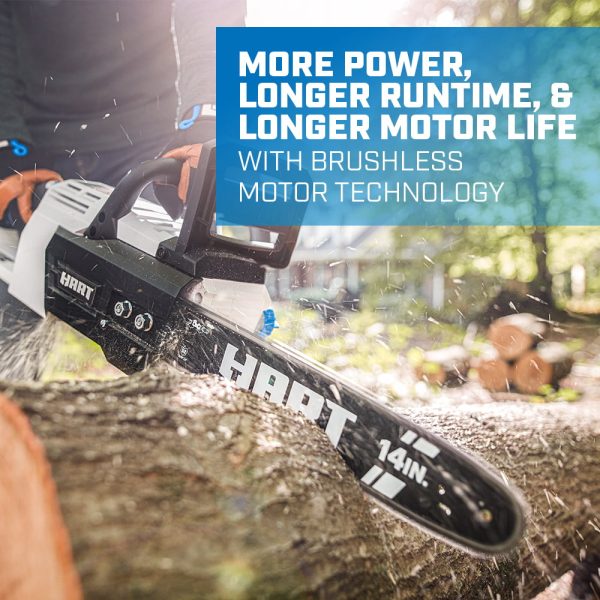 40-Volt Cordless Brushless 14-inch Chainsaw Kit (1) 4.0Ah Lithium-Ion Battery - Image 4