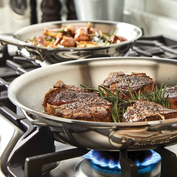 d5 Stainless-Steel Deep Skillet Set - Image 5