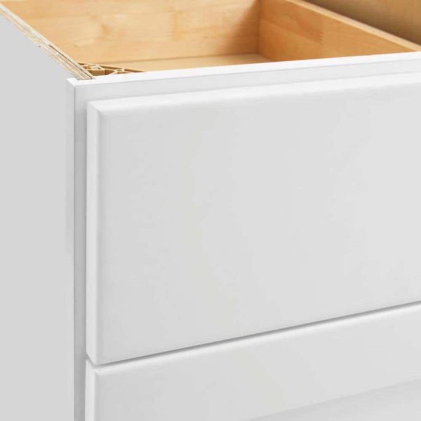 Bay BBC36 Avondale 36 in. W x 24 in. D x 34.5 in. H Ready to Assemble Plywood Shaker Blind Corner Kitchen Cabinet in  White - Image 6