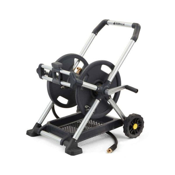 Gorilla GRM-200G 200 ft. Aluminum Zero Rust Premium Mobile Hose Reel