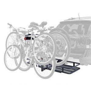 Apex BCCB-1169-4 4-Bike Steel Basket Cargo Carrier with Rack