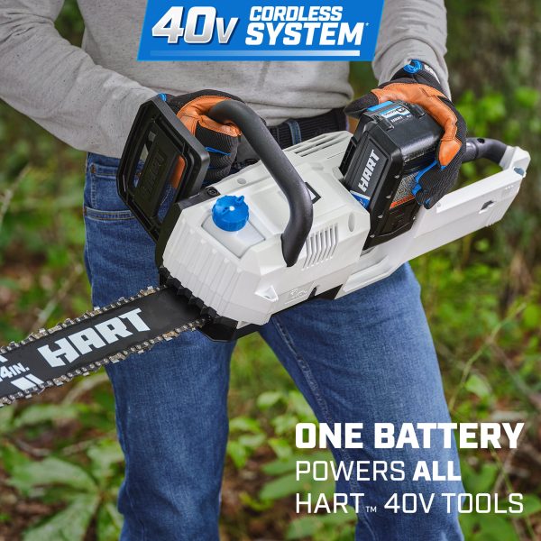 40-Volt Cordless Brushless 14-inch Chainsaw Kit (1) 4.0Ah Lithium-Ion Battery - Image 3