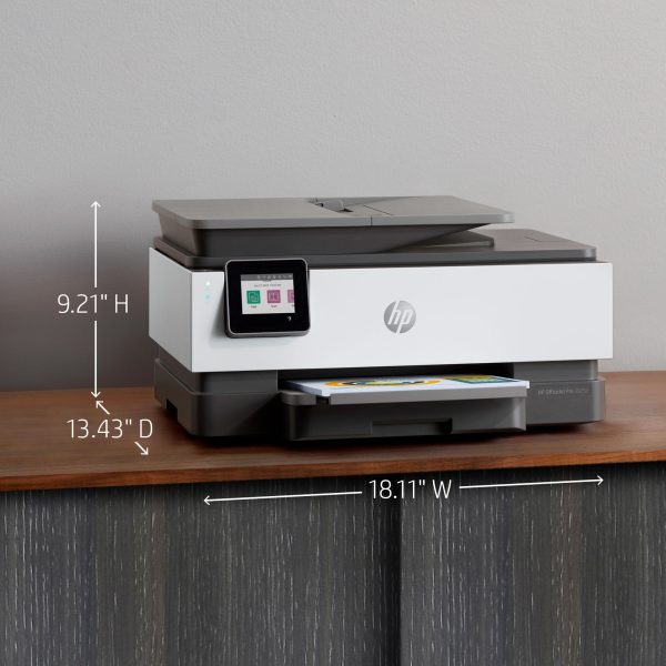 Office 8025e All-in-One Wireless Color Inkjet Printer   6 months free Instant Ink with + - Image 14