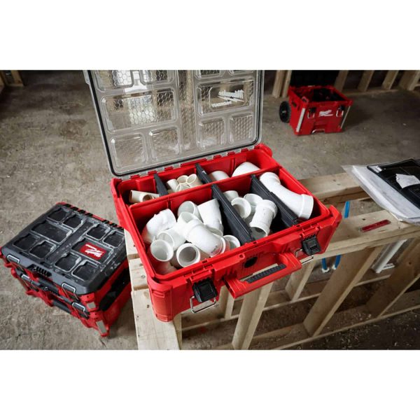 Packout 19.7 in. Deep Storage Organizer 2100 cu in Black/Red - Image 6