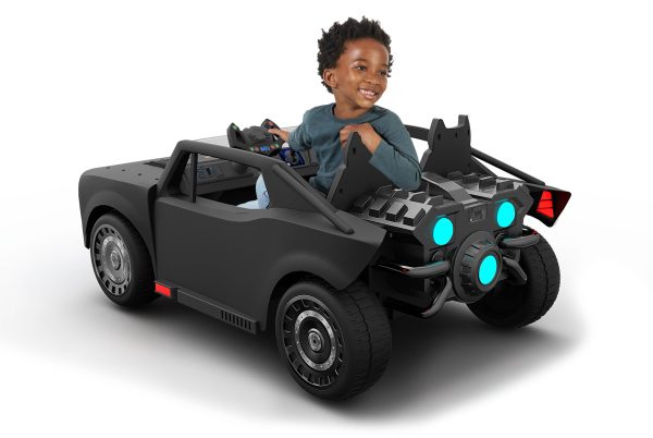 12V Batman Batmobile Battery Powered Ride On Car   Includes Remote Control Motorcycle for Boys   Girls Ages 3 Years and Up - Image 3
