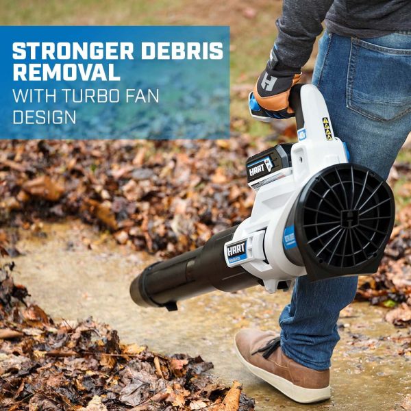 40V Cordless 600 CFM Brushless Axial Blower, (1) 4.0 Ah Lithium-Ion Battery - Image 6
