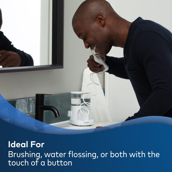 Waterpik Sonic-Fusion 2.0 Flossing Toothbrush, Electric Toothbrush   Water Flosser Combo, White - Image 15