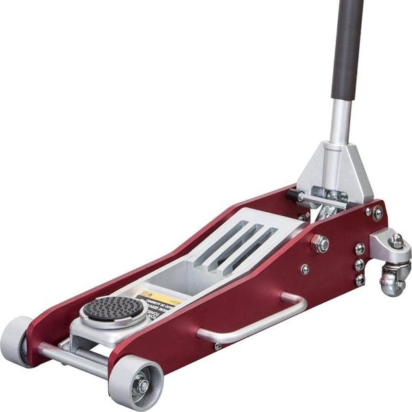 AT830003XLR 3-Ton Low-Profile Aluminum Floor Jack with Dual Piston Speedy Lift - Image 2