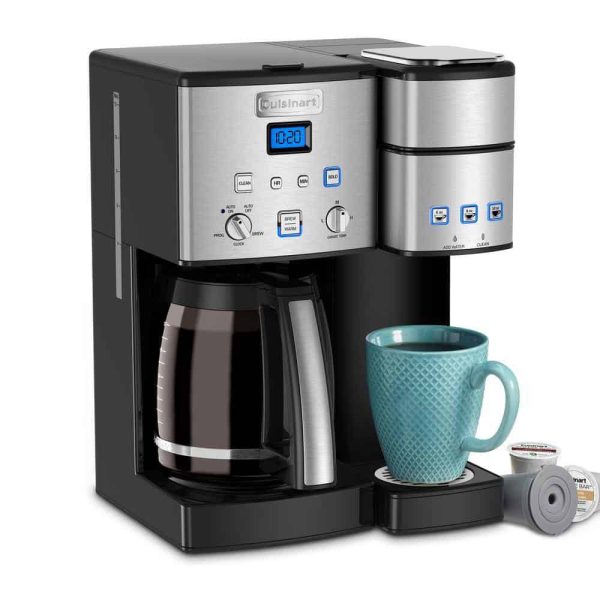 Coffee Center 12-Cup Stainless Steel Coffee Maker and Single-Serve Brewer - Image 3