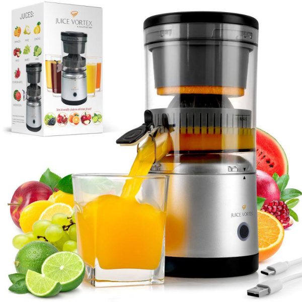 Zulay Kitchen 45-Watt Juice Vortex Lemon and Orange Juicer with USB Charger and Cleaning Brush Included - Image 7