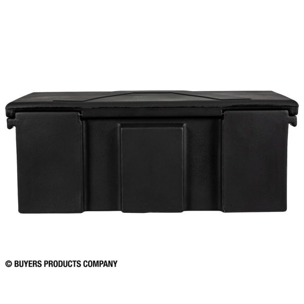 Buyers Products Company 1712240 17.25 in. x 19 in. x 44 in. Matte Black Plastic All-Purpose Truck Tool Box Chest - Image 6
