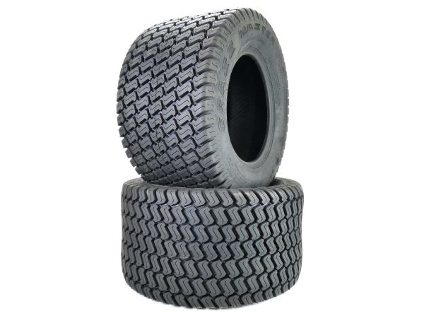 (2) OTR 24 12.00-12 Grassmaster 4 Ply Tires for Zero Turn Mowers