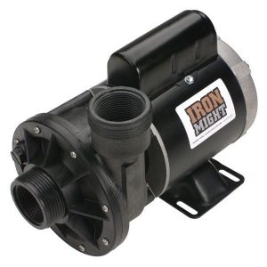 Waterway 3410030-1E Iron Might 1/15HP Single-Speed Circulating Spa Pump 48-Frame 115V