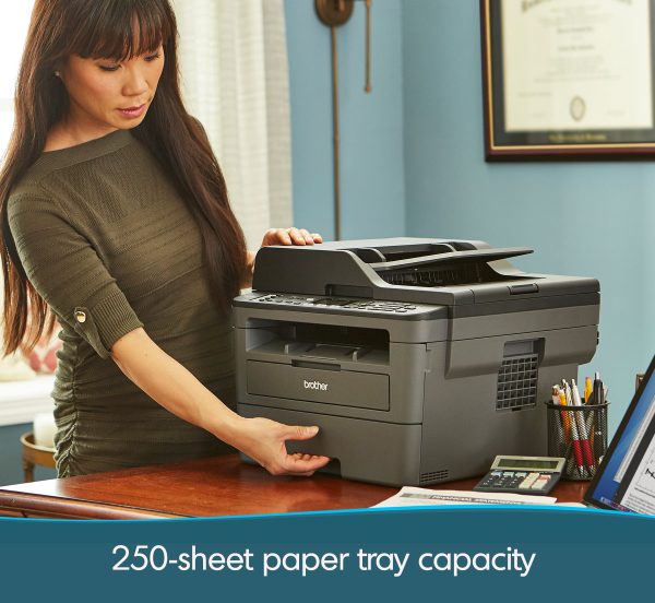 MFC-L2710DW Monochrome Laser All-in-One Desktop Printer, Duplex Printing, Wireless Connectivity - Image 4
