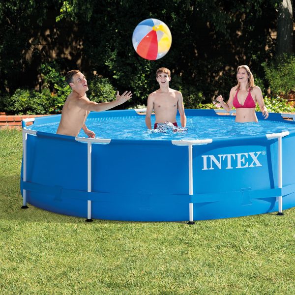 10 Ft x 30 In Above Ground Round Swimming Pool, (Pump Not Included) - Image 2