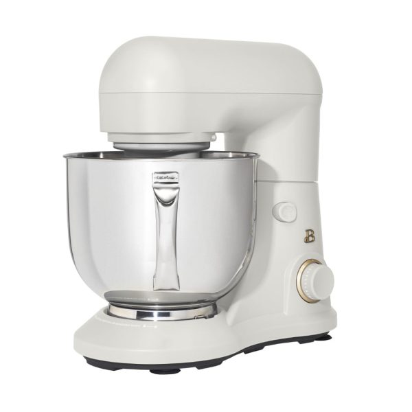 Beautiful 5.3QT Capacity Lightweight   Powerful Tilt-Head Stand Mixer, White Icing by Drew Barrymore - Image 7