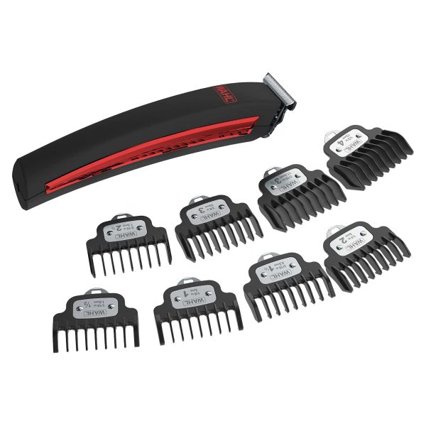 Wahl Edge Pro Lithium-Ion Cordless Beard Trimmer with T-Blade17 pc Grooming Kit for Men   9895 - Image 10