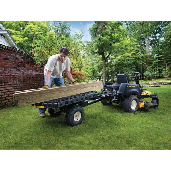 Cub Cadet 19B40026100 Original Equipment 2-Wheel Hauler for Lawn Tractors and Zero-Turn Mowers - Image 9