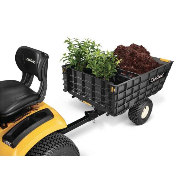 Cub Cadet 19B40026100 Original Equipment 2-Wheel Hauler for Lawn Tractors and Zero-Turn Mowers - Image 6