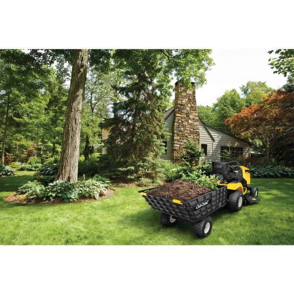Cub Cadet 19B40026100 Original Equipment 2-Wheel Hauler for Lawn Tractors and Zero-Turn Mowers - Image 8
