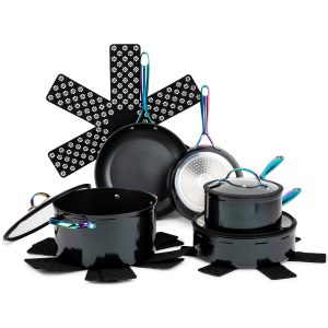 Thyme; Table, 12-Piece Cookware Set, Rainbow