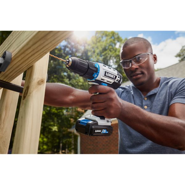 HART 20-Volt Cordless 6-Tool Combo Kit (1) 4.0Ah   (1) 1.5Ah Lithium-Ion Batteries, Charger and Storage Bag - Image 11