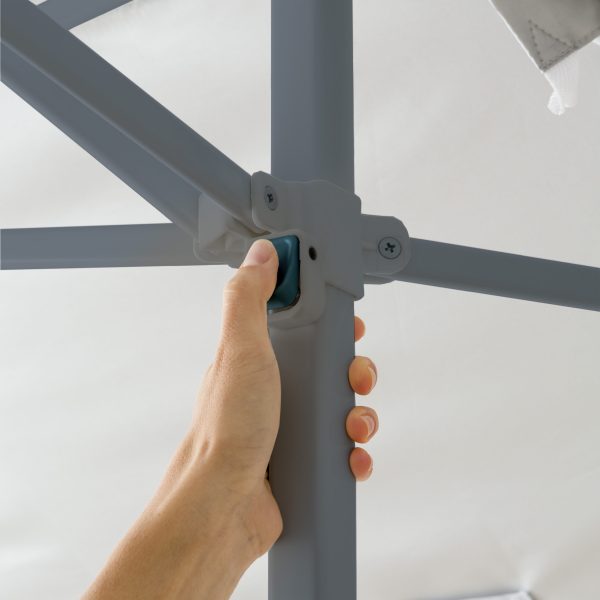 14  x 14  Instant Lighted Canopy for Camping   Blue, Gray - Image 3