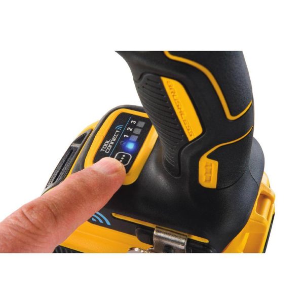 DCF888B 20V MAX XR with Tool Connect Cordless Brushless 1/4 in. Impact Driver (Tool Only) - Image 3