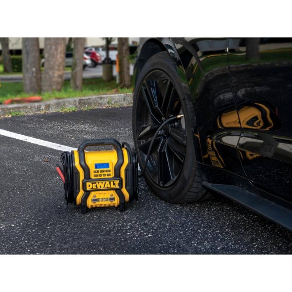 DXAEPS14 1600 Peak Amp Portable Car Jump Starter with 120 PSI Digital Air Compressor and 500-Watt Inverter - Image 11