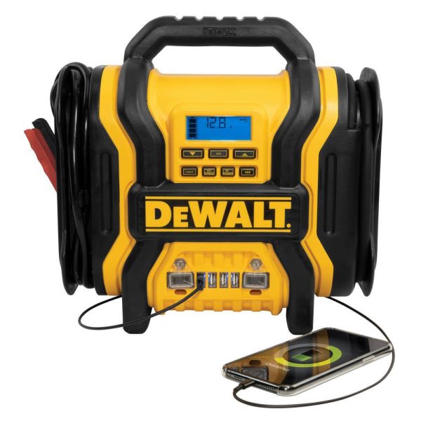 DXAEPS14 1600 Peak Amp Portable Car Jump Starter with 120 PSI Digital Air Compressor and 500-Watt Inverter - Image 4