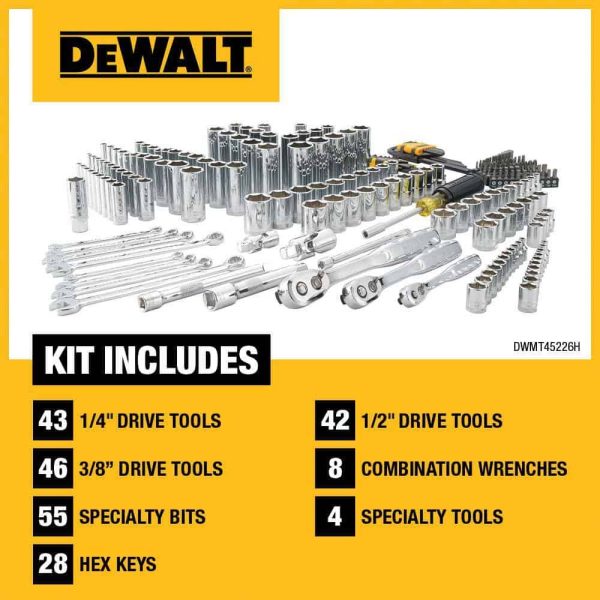 Mechanics Tool Set (226-Piece) with TOUGHSYSTEM 2.0 22 in. Medium Tool Box - Image 3