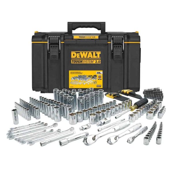 Mechanics Tool Set (226-Piece) with TOUGHSYSTEM 2.0 22 in. Medium Tool Box