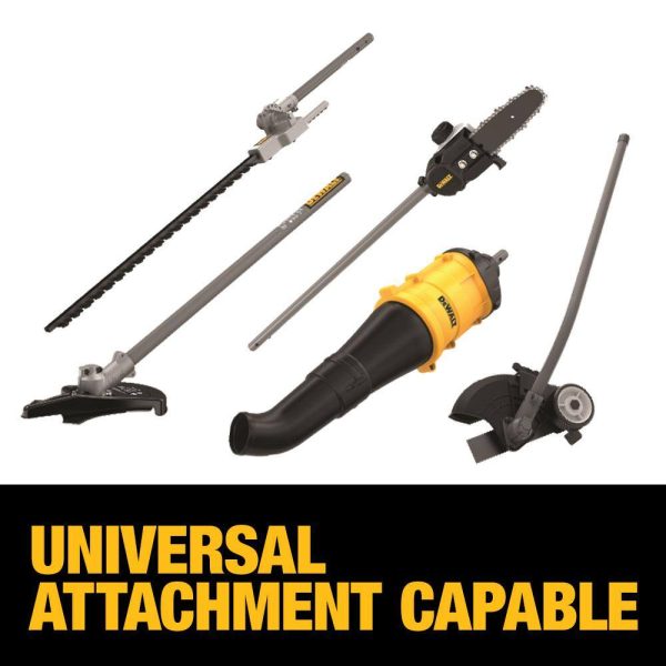 DCST972X1WAS4ED 60V MAX Brushless Cordless Battery Powered Attachment Capable String Trimmer Kit with Edger Attachment - Image 2