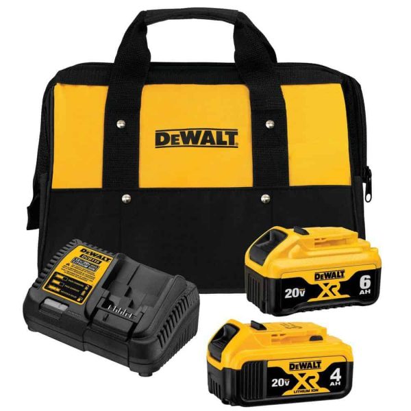 20V MAX XR Premium Lithium-Ion 6.0Ah and 4.0Ah Starter Kit - Image 3