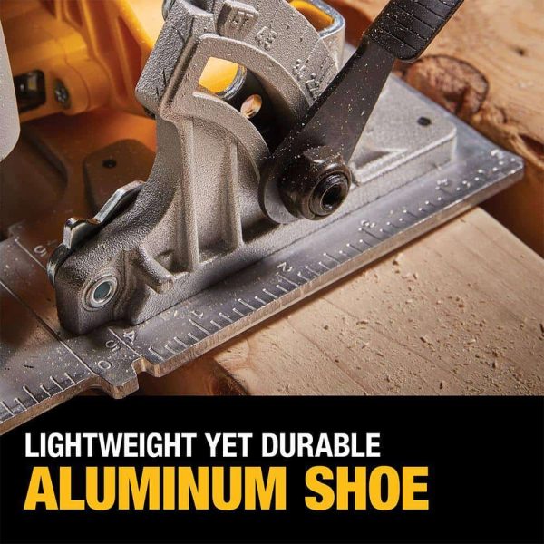 DCS573BDCB246CK 20V MAX Cordless Brushless 7-1/4 in. Circular Saw, (1) 20V 6.0Ah and (1) 20V 4.0Ah Batteries, and Charger - Image 11