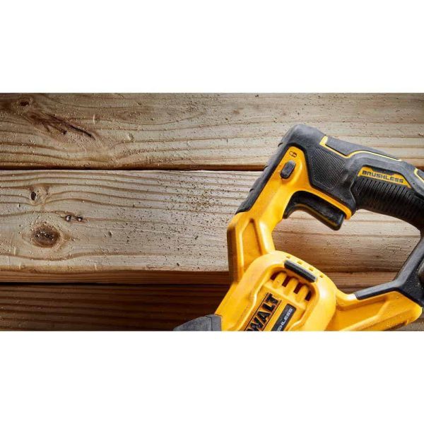 DCB246CKWCS382B 20-Volt MAX XR Cordless Brushless Reciprocating Saw with 20-Volt MAX XR Premium Lithium-Ion 6.0Ah and 4.0Ah Starter Kit - Image 12