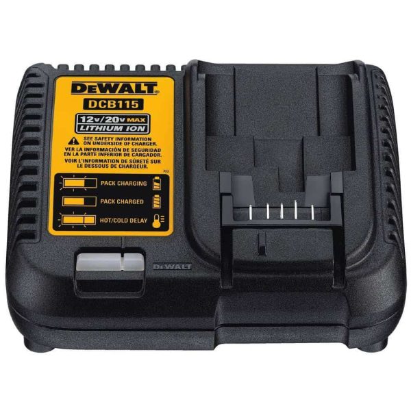 DCB246CKWCS382B 20-Volt MAX XR Cordless Brushless Reciprocating Saw with 20-Volt MAX XR Premium Lithium-Ion 6.0Ah and 4.0Ah Starter Kit - Image 7